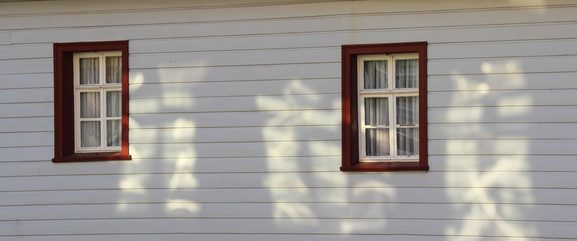 Holzfassade Fenster